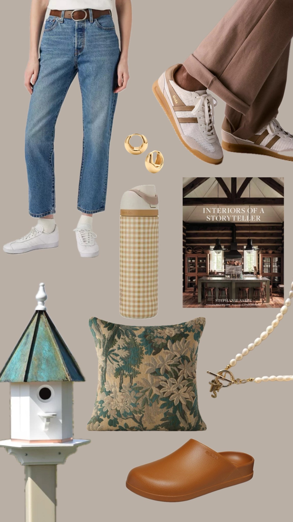 Mother’s Day gift ideas, home decor gift ideas, beautiful birdhouse, tapestry pillow, pearl necklace, gingham water bottle, gola, huggie earrings, interior design book

#LTKGiftGuide #LTKHome #LTKSaleAlert