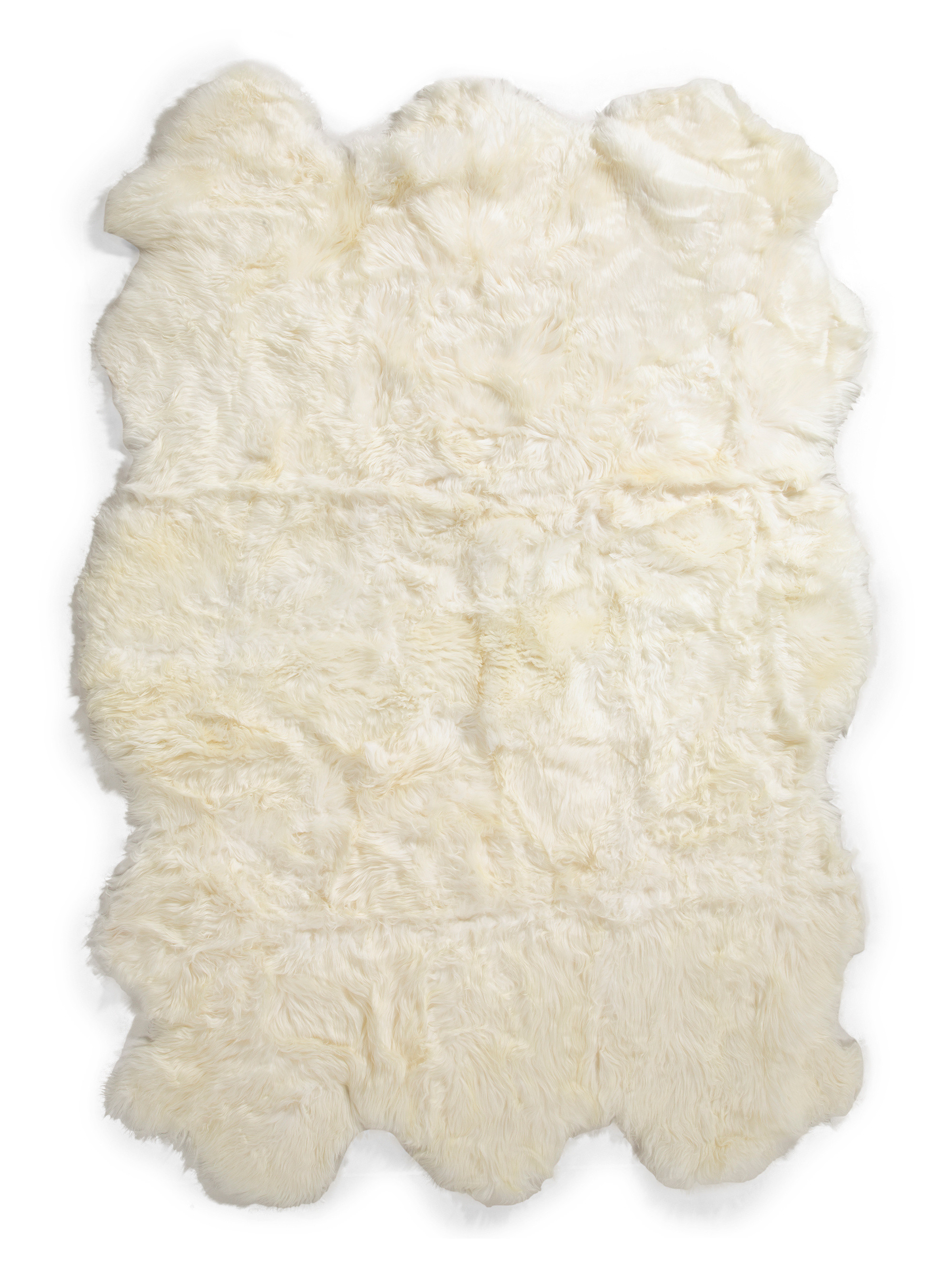 5x7 Genuine Sheepskin Area Rug | TJ Maxx