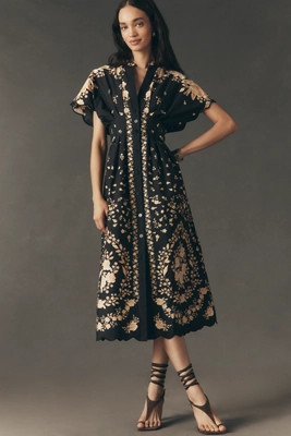 Anthropologie x Farm Rio Midi Dress | Anthropologie (US)