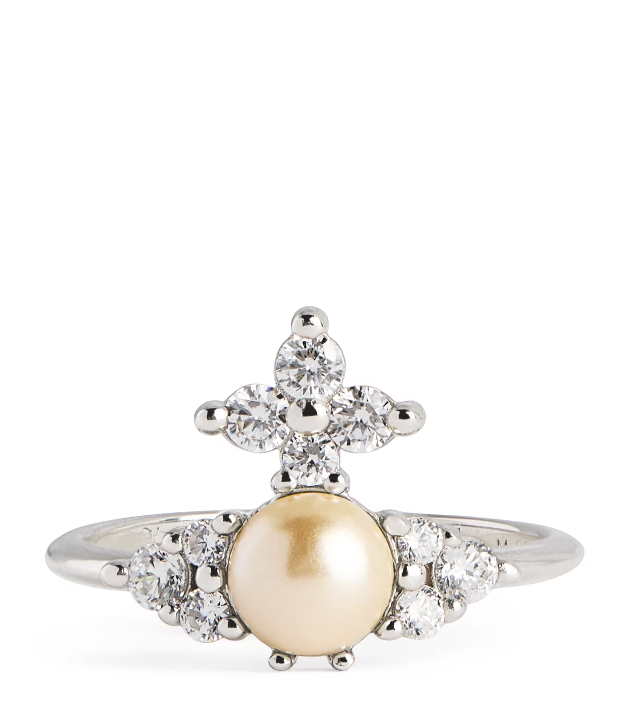 Vivienne Westwood Sterling Silver Feodora Ring | Harrods (US)
