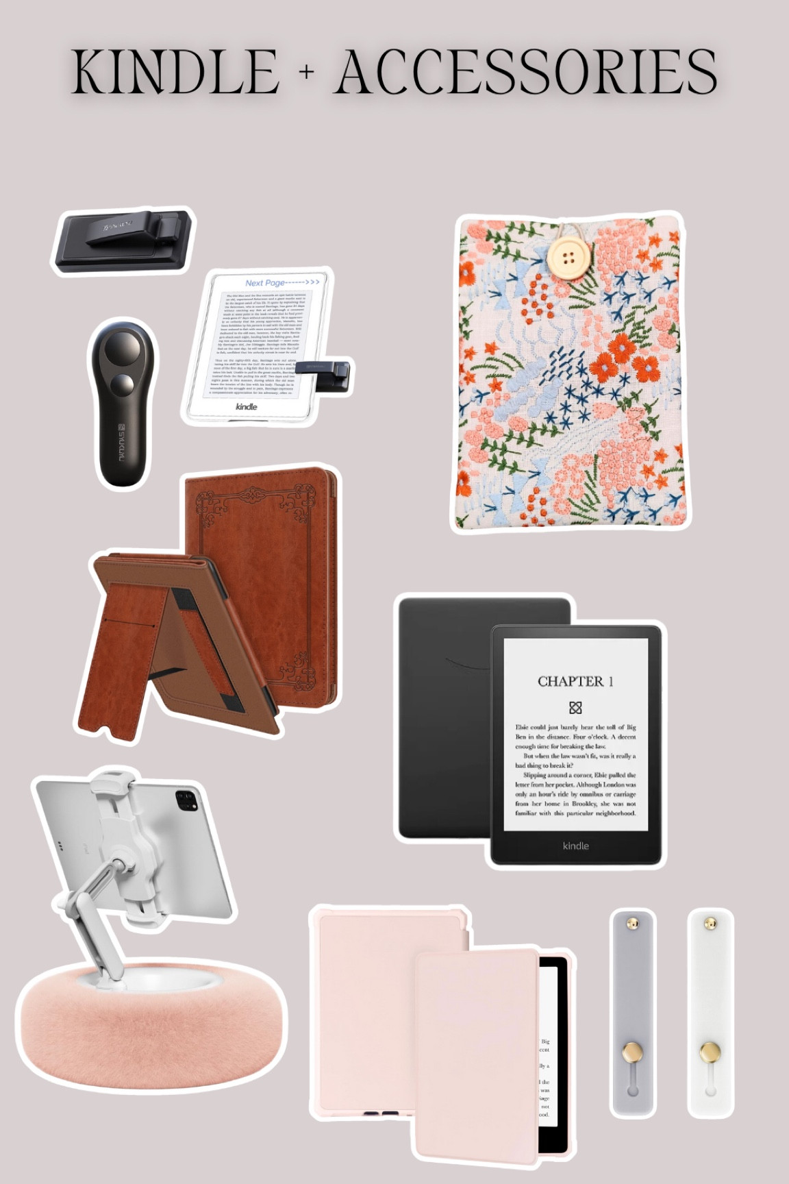 If your're a big reader and haven't tried a kindle I highly recommend getting one from Amazon! I love mine and have so many fun accessories that I use with it!		

#LTKFamily #LTKTravel #LTKHome