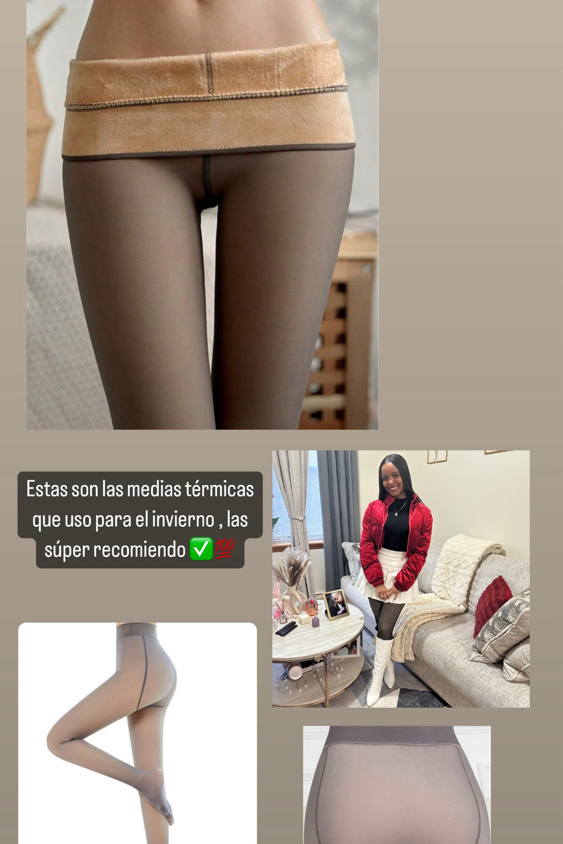 Medias térmicas para otoño e invierno 🍂☃️

#LTKSeasonal #LTKTravel #LTKBeauty