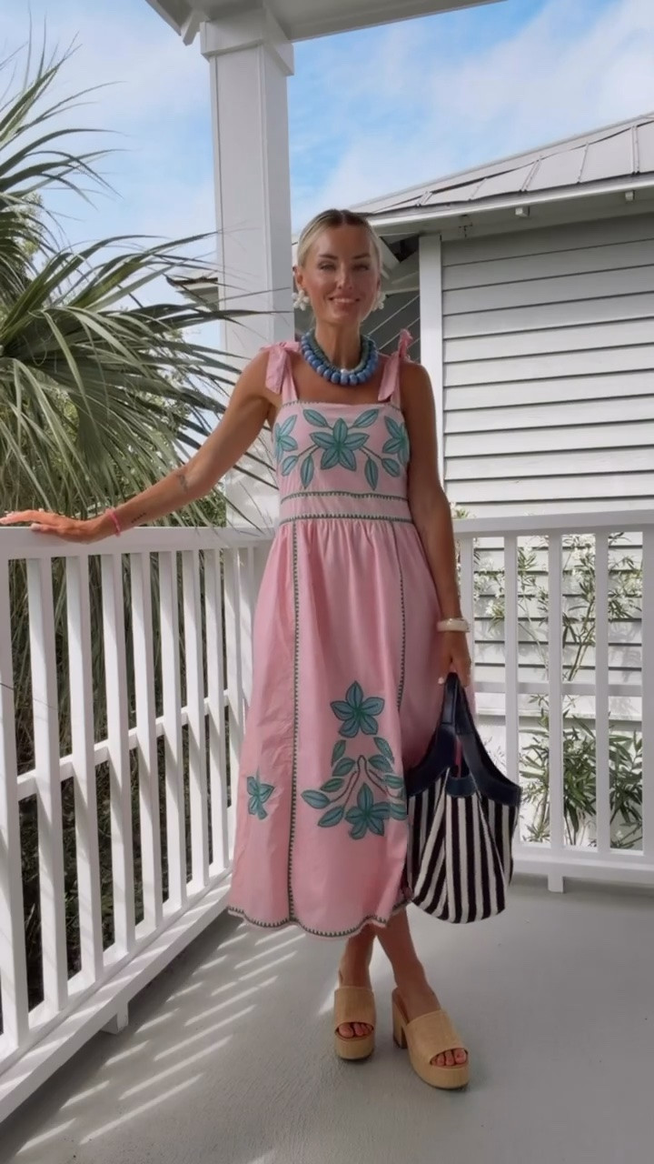 This dress is so good for the summer! I love all the fun colors! Truly a dress that you could dress up or down! Use code LOVERLY15 for 15% off your first @Avara order! Wearing XS.

Loverly Grey, Avara, maxi dress, vacation dress, beach dress, vacation outfit ideas

#LTKootd #LTKSeasonal #LTKTravel