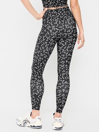 High-Waisted PowerSoft 7/8 Pocket Leggings | Old Navy (US)