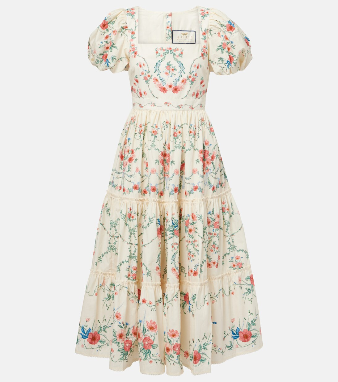 Alga floral cotton poplin midi dress | Mytheresa (UK)