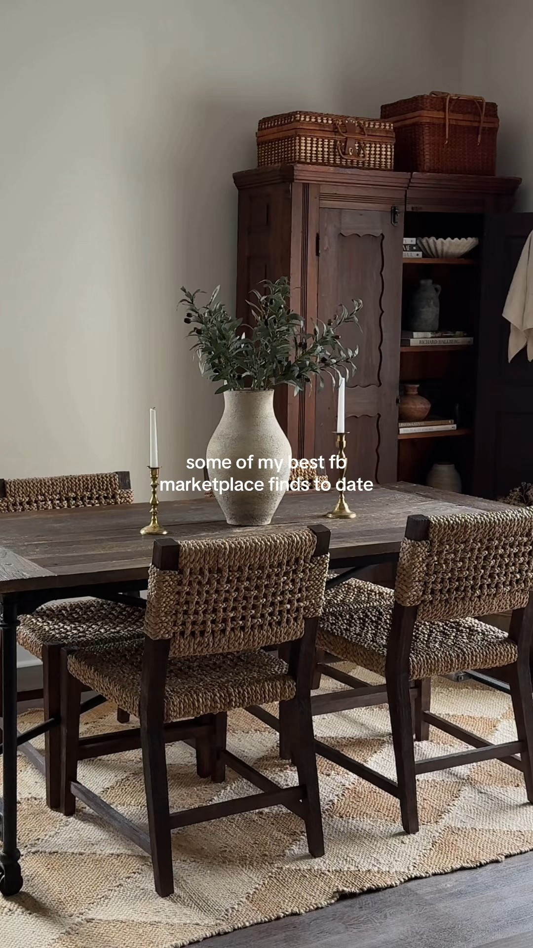 2/18/26 Sharing some of my favorite living room details — especially some of my best Facebook Marketplace finds to date. So much of our home is layered with vintage, antique, and secondhand pieces that truly give it soul, but I’m linking what I can here: our Rugs USA rugs, my Anthropologie mirror and tapestry, our Amazon linen curtains and shades, and a few other staple pieces that help pull everything together. The magic is always in the mix of old and new — the collected details are what make it feel like home.

#LTKHome