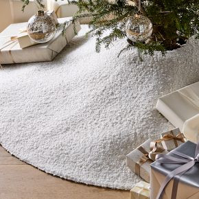 Boucle Tree Skirt | West Elm (US)