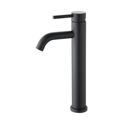 PAGED Tall Bathroom Sink Faucet,Stainless Steel Single Handle Bathroom Faucets for Home Sinks,Matte Black | Target