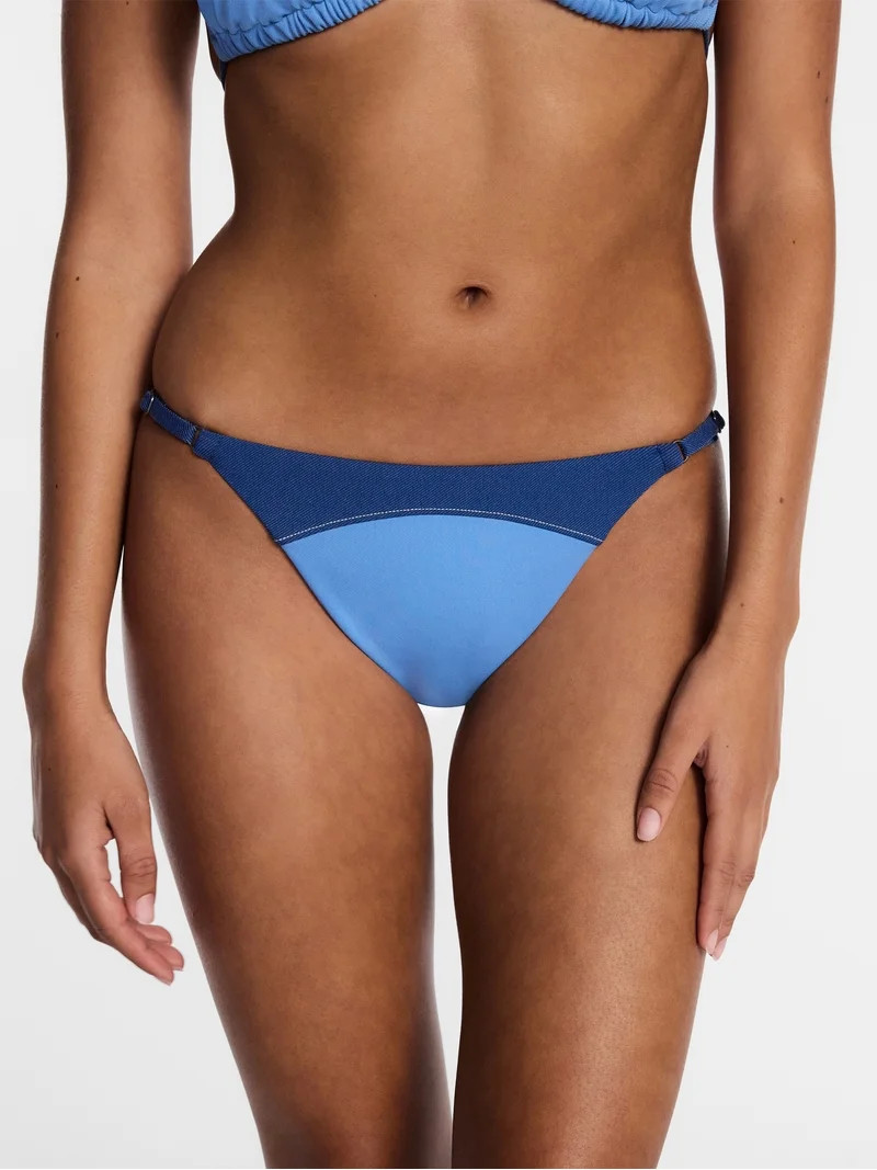 Kacey Lee Women's and Women's Plus Bikini Bottoms with Seaming, Sizes XS-3X | Walmart (US)
