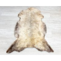 Lambskins Silky-Soft Naturally Multi Coloured, Bronze, Spotted, Beige, Sheepskin Rug Medium 3.2Ft/2. | Etsy (UK)