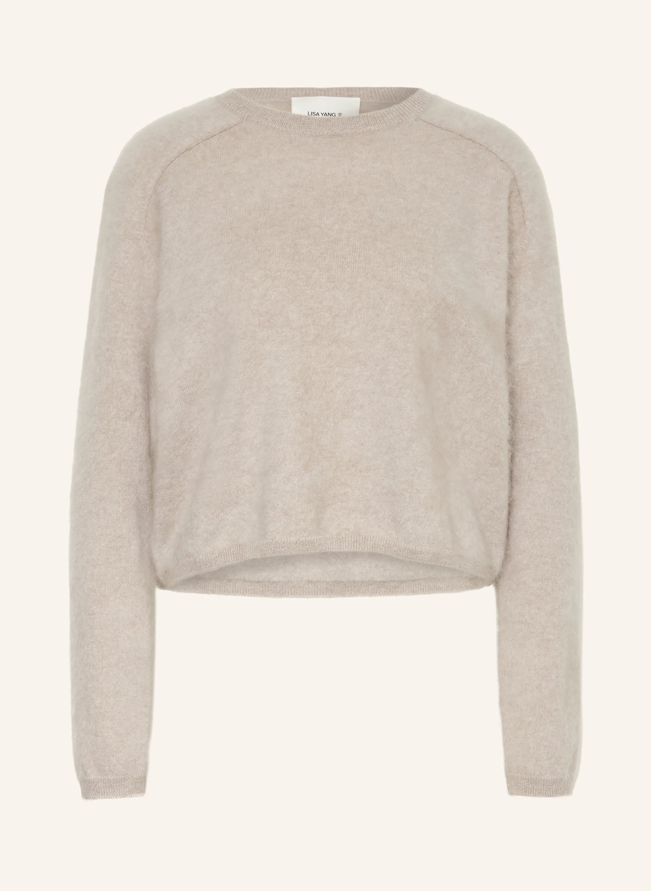 LISA YANG Cashmere-Pullover LEXIA in hellgrau | Breuninger (DACH)