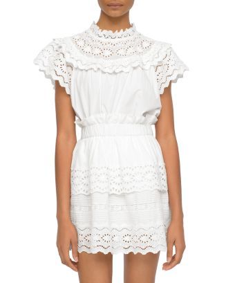 Georgina Flutter Top | Bloomingdale's (US)