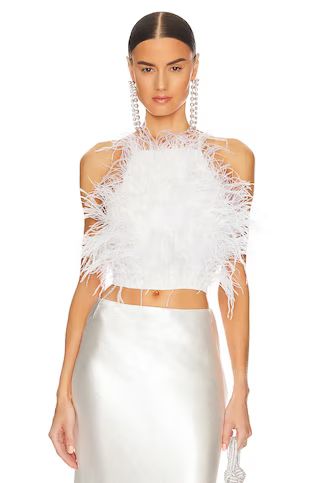 Cult Gaia Joey Top in Off White from Revolve.com | Revolve Clothing (Global)