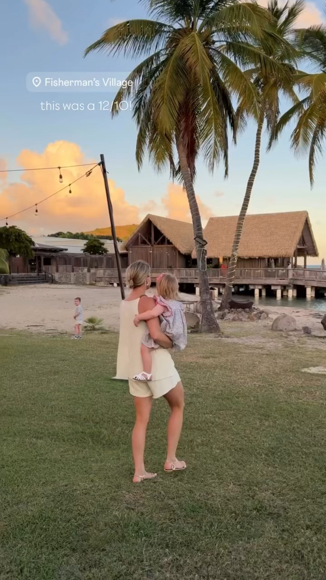 Vacation dinner outfit ☀️
-wearing a small
-sandals tts 


#LTKTravel #LTKKids