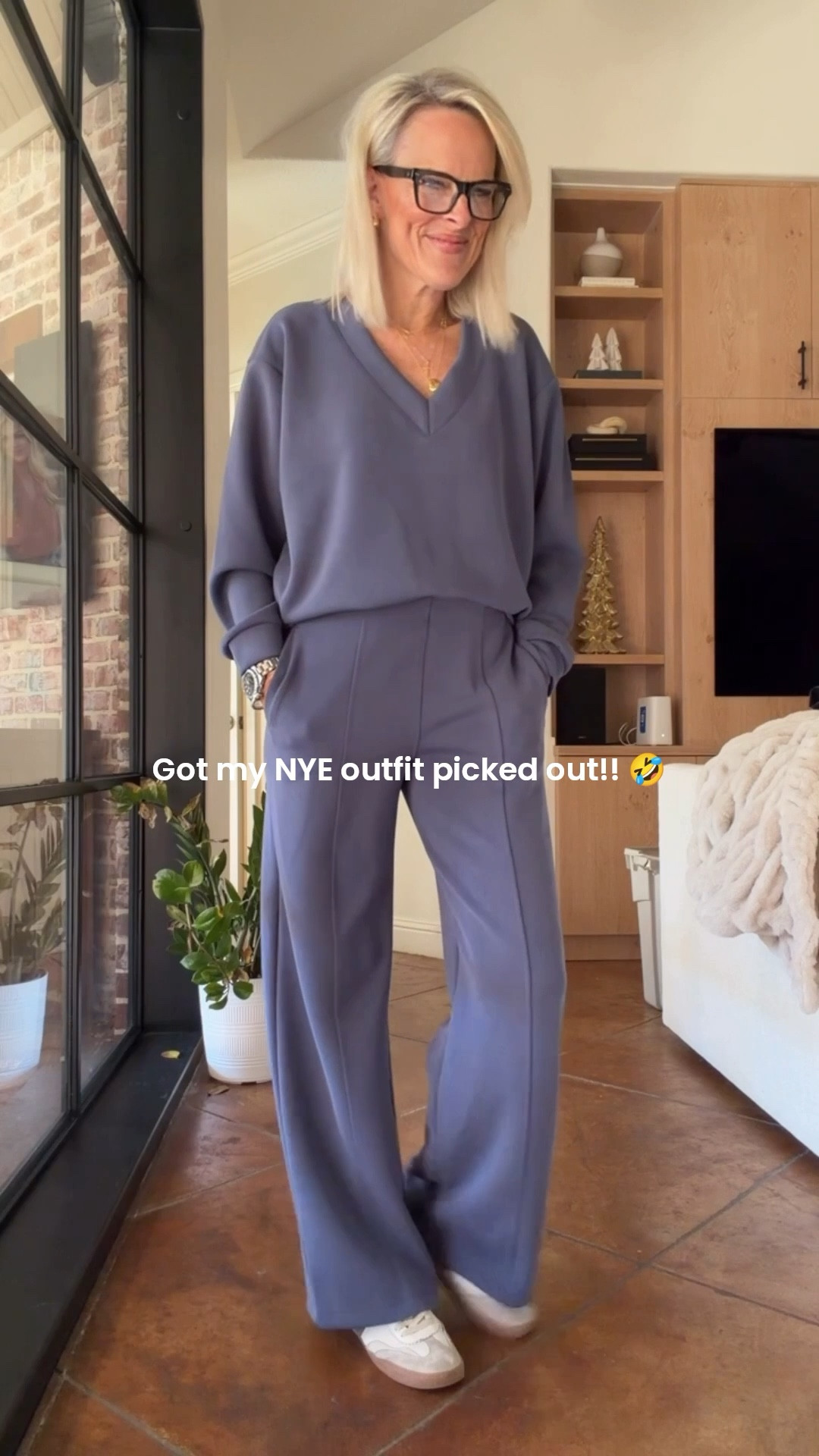 And it is shockingly good! Truly RUN
I love everything about this set! And betting it will sell out 

Each piece is $35.
The color is amazing, comes in four colors.
Fit is true to size.
It’s scuba fabric!
The slant of the pockets make the wide leg pants so flattering!

Great travel outfit!! 

#LTKTravel #LTKselfcare #LTKOver40