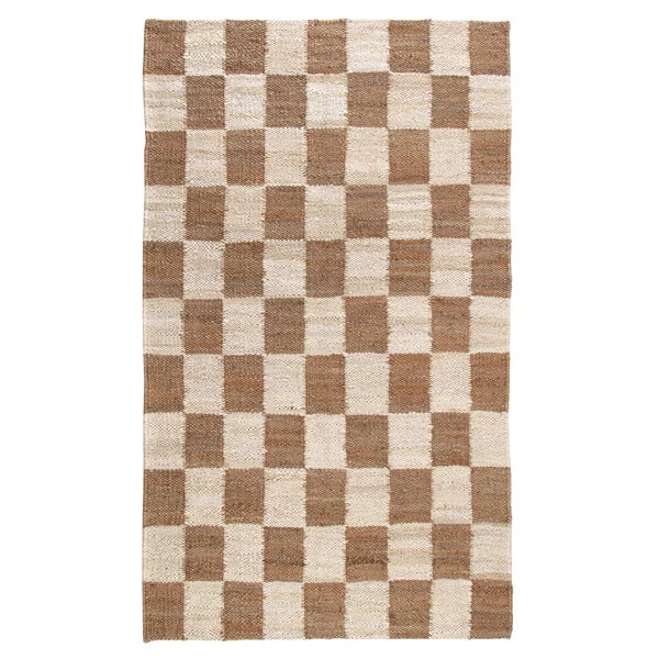 Madalene Hand Loomed Checkered Rug | Wayfair North America