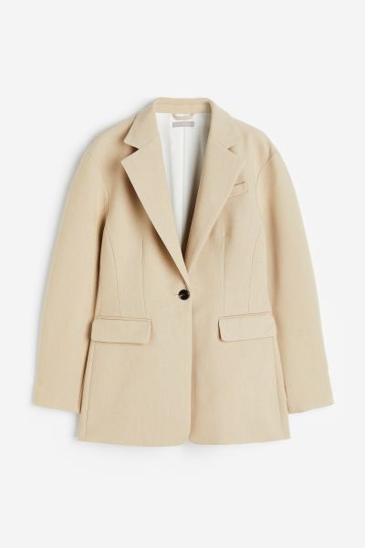 Single-breasted Twill Blazer | H&M (US + CA)