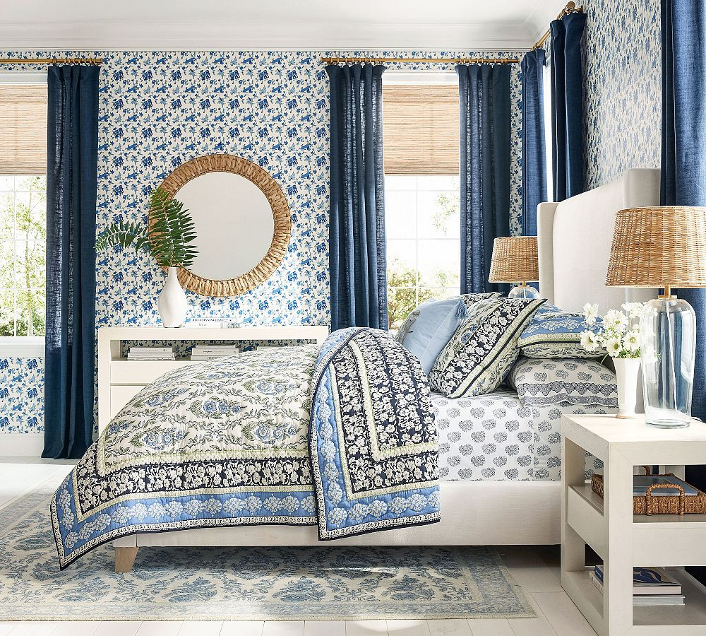 Roller Rabbit Trellis Floral Quilt | Pottery Barn (US)