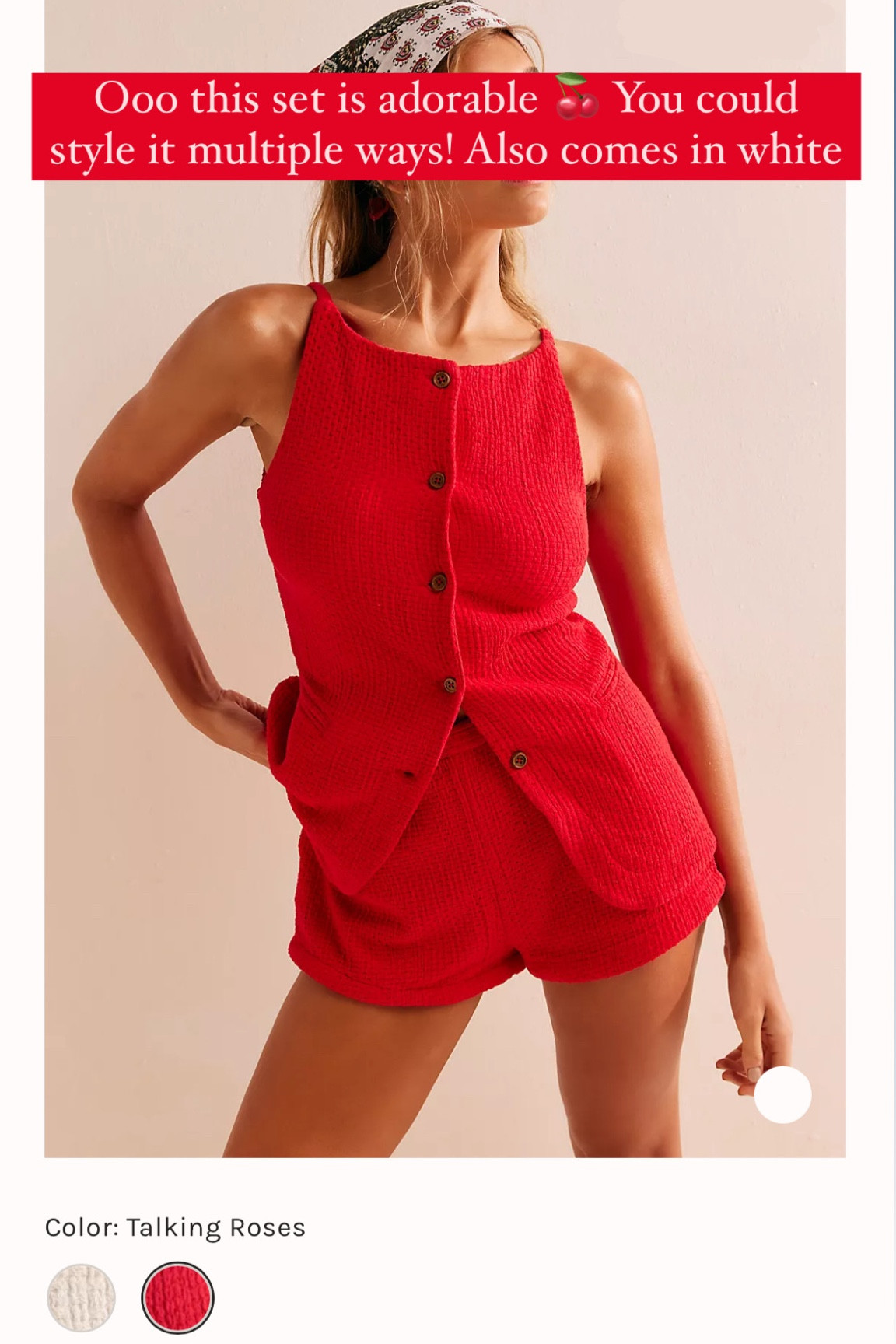 Red vest set / coastal classy set 

#LTKStyleTip #LTKFindsUnder100