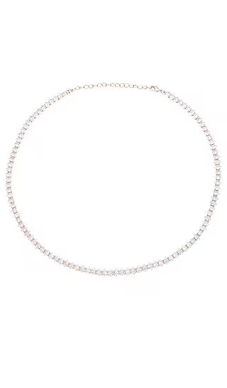 Marquise Tennis Necklace in Silver | Revolve Clothing (Global)