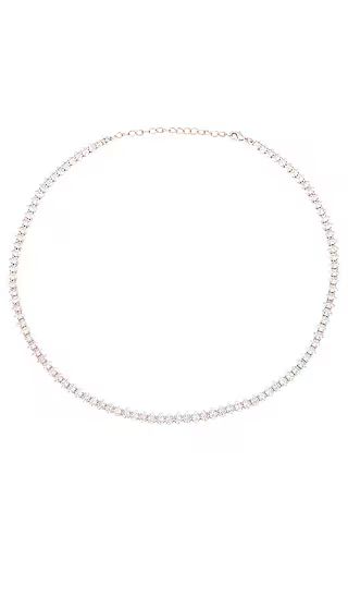 Marquise Tennis Necklace in Silver | Revolve Clothing (Global)