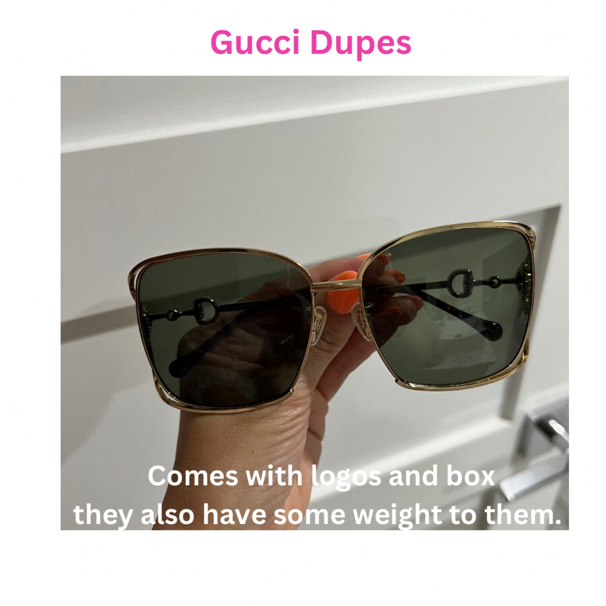 Great glasses if you love luxury on a budget. #designerinspiredfinds