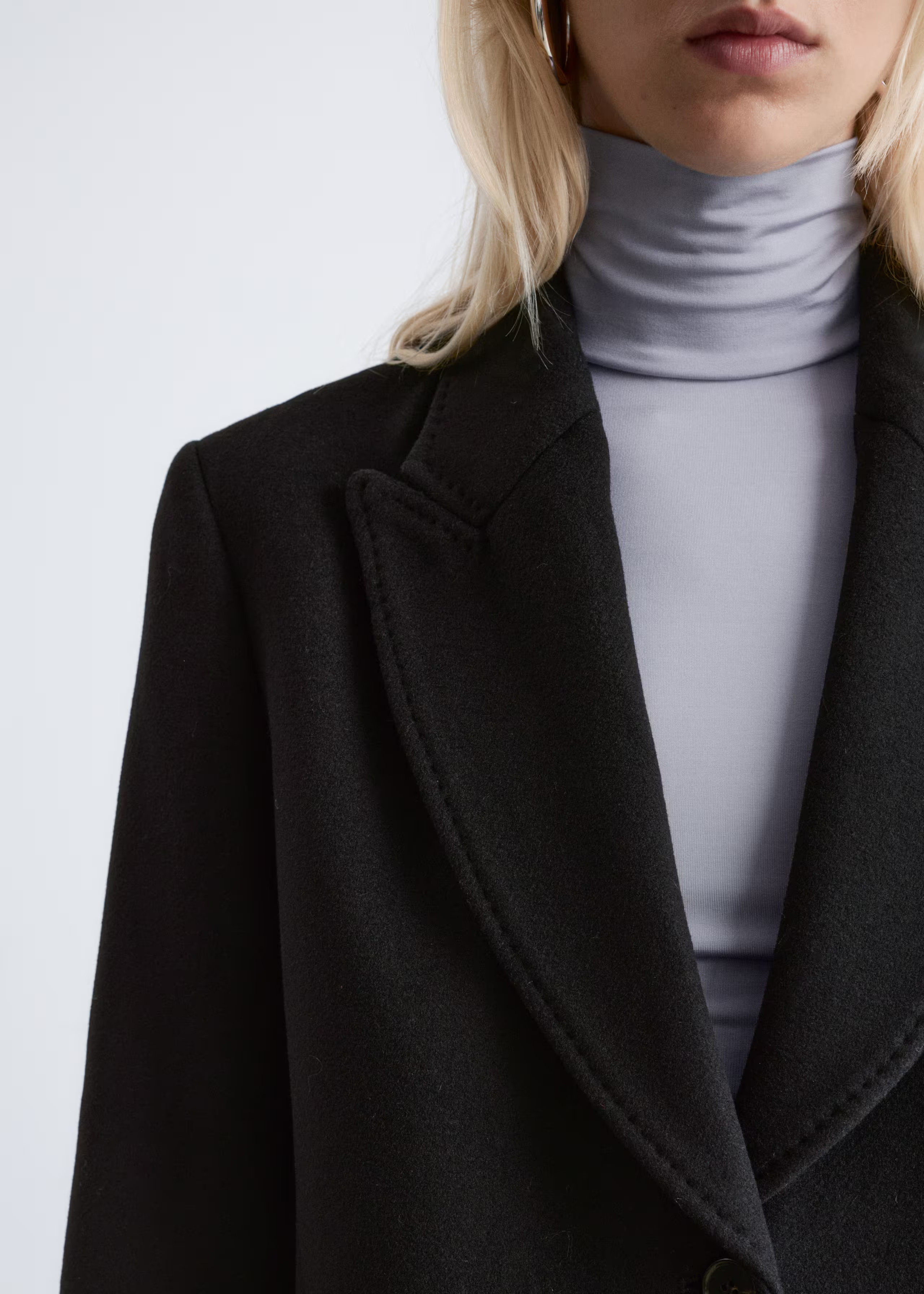 Tailored Single-Breasted Coat | & Other Stories - US