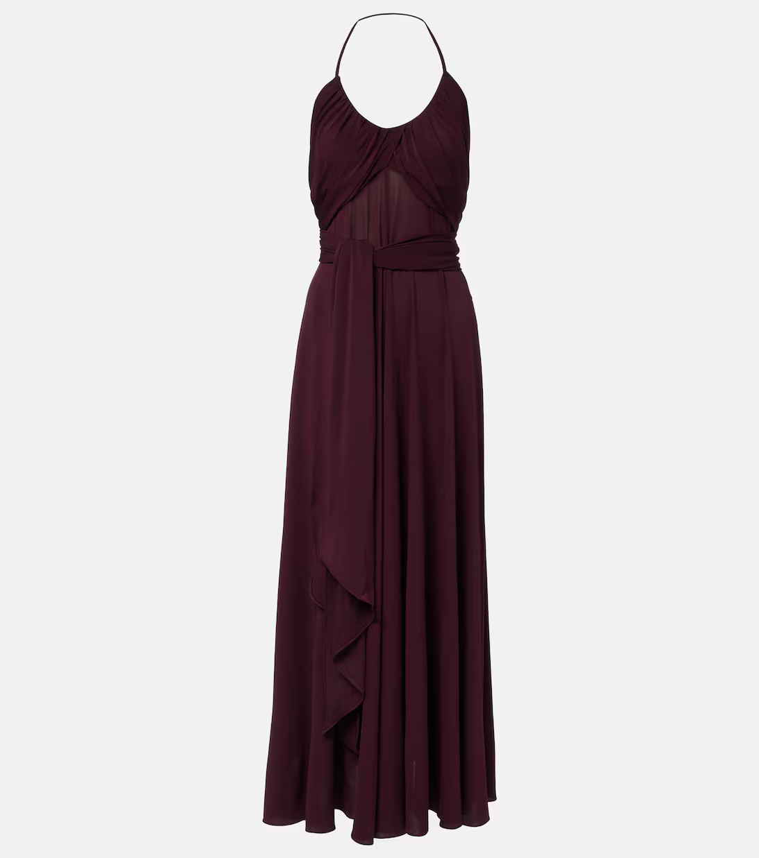 Draped halterneck maxi dress | Mytheresa (US/CA)