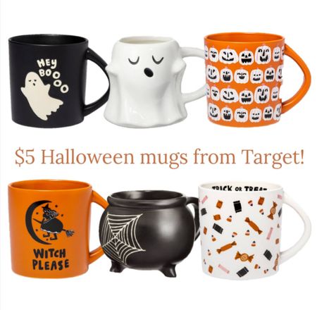 Fun $5 Halloween mugs! 
.
Target finds Halloween decor fall decor 

#LTKhome #LTKunder50 #LTKSeasonal