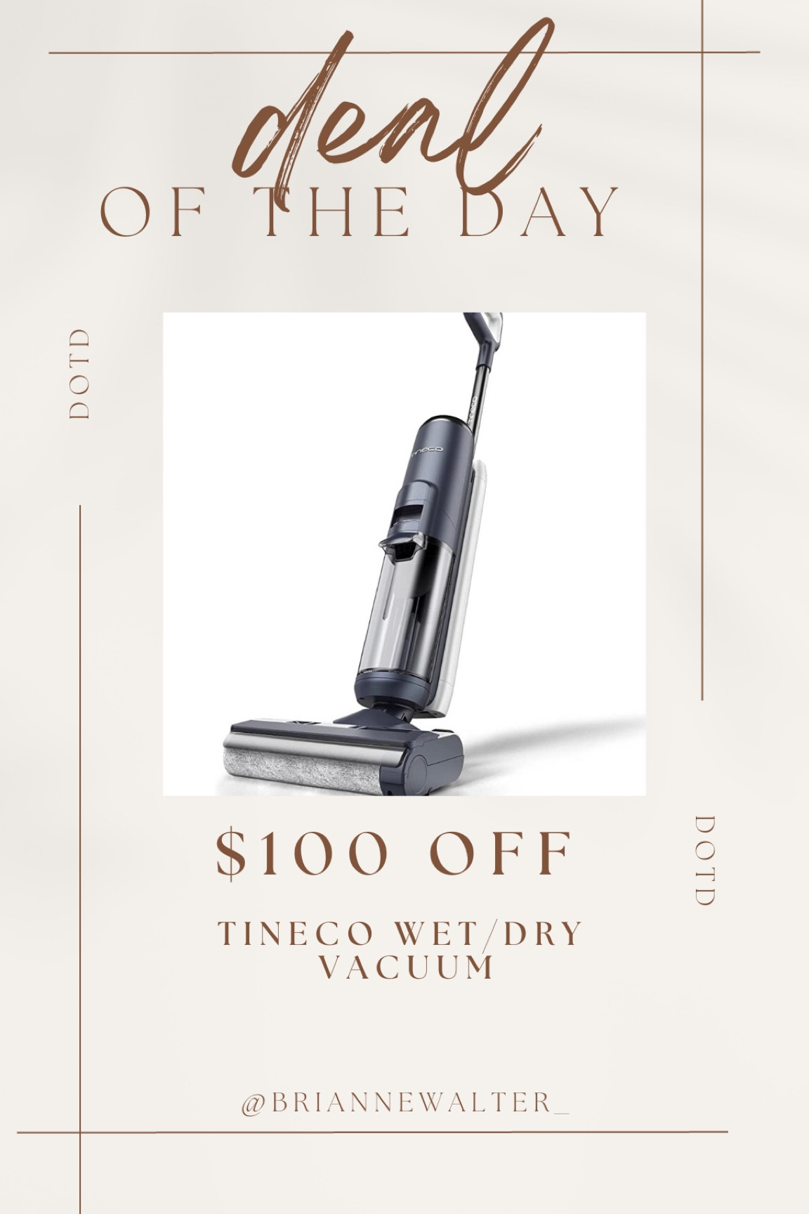 DEAL OF THE DAY | SALE ALERT!
The viral TINECO S5 wet / dry vacuum is $100 off!! *Don’t forget to clip the coupon!

The NEW S7 model is also $150 off! 😱
Cleaning Gadget | Cleaning Tool | Wet Dry Vacuum

#LTKSale #LTKhome #LTKsalealert