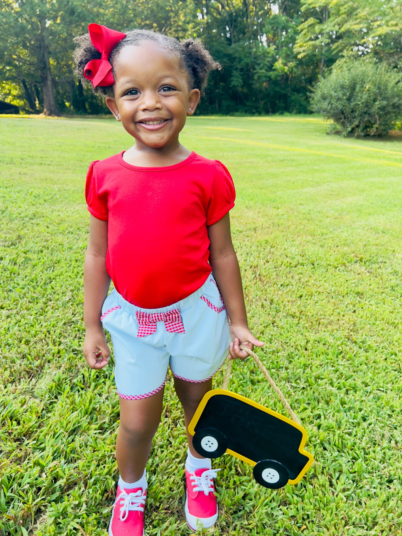 Gearing up for Back to School! ❤️ 

Wearing a 3T shirt & 4T shorts

#LTKunder50 #LTKkids #LTKBacktoSchool