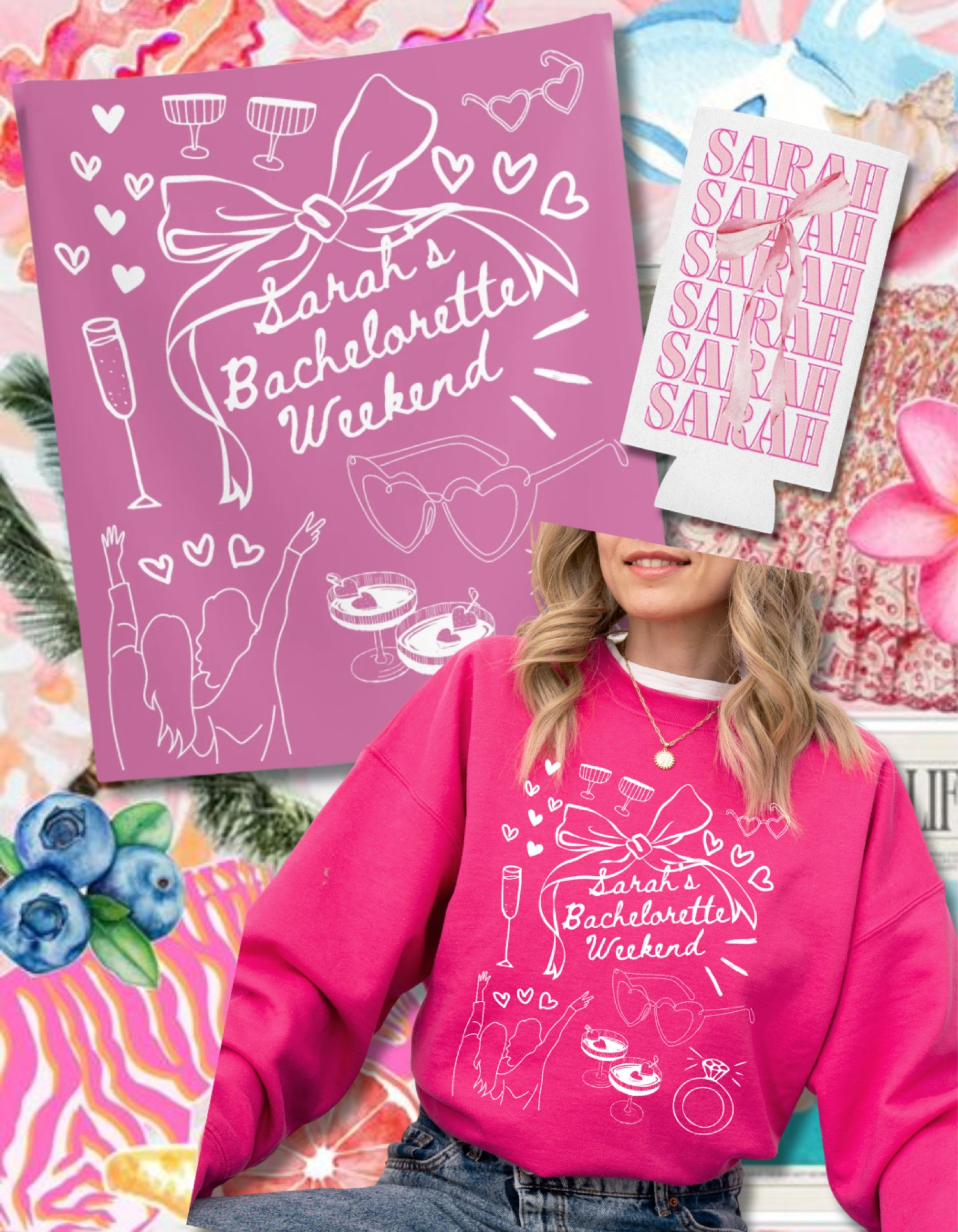 She’s Tying the Knot Bachelorette Party decor and apparel, Bows, girly theme, bow favors, Bach sweatshirts 

#LTKWedding #LTKParties #LTKFindsUnder50