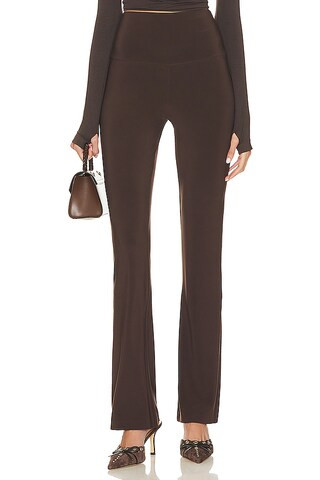 Norma Kamali Boot Pant in Chocolate from Revolve.com | Revolve Clothing (Global)