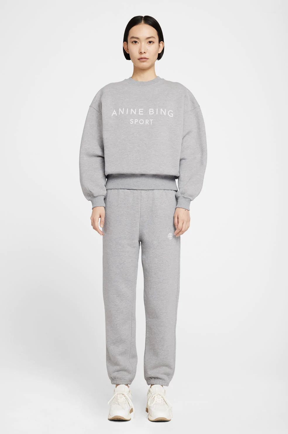 Evan Sweatshirt - Heather Grey | Anine Bing