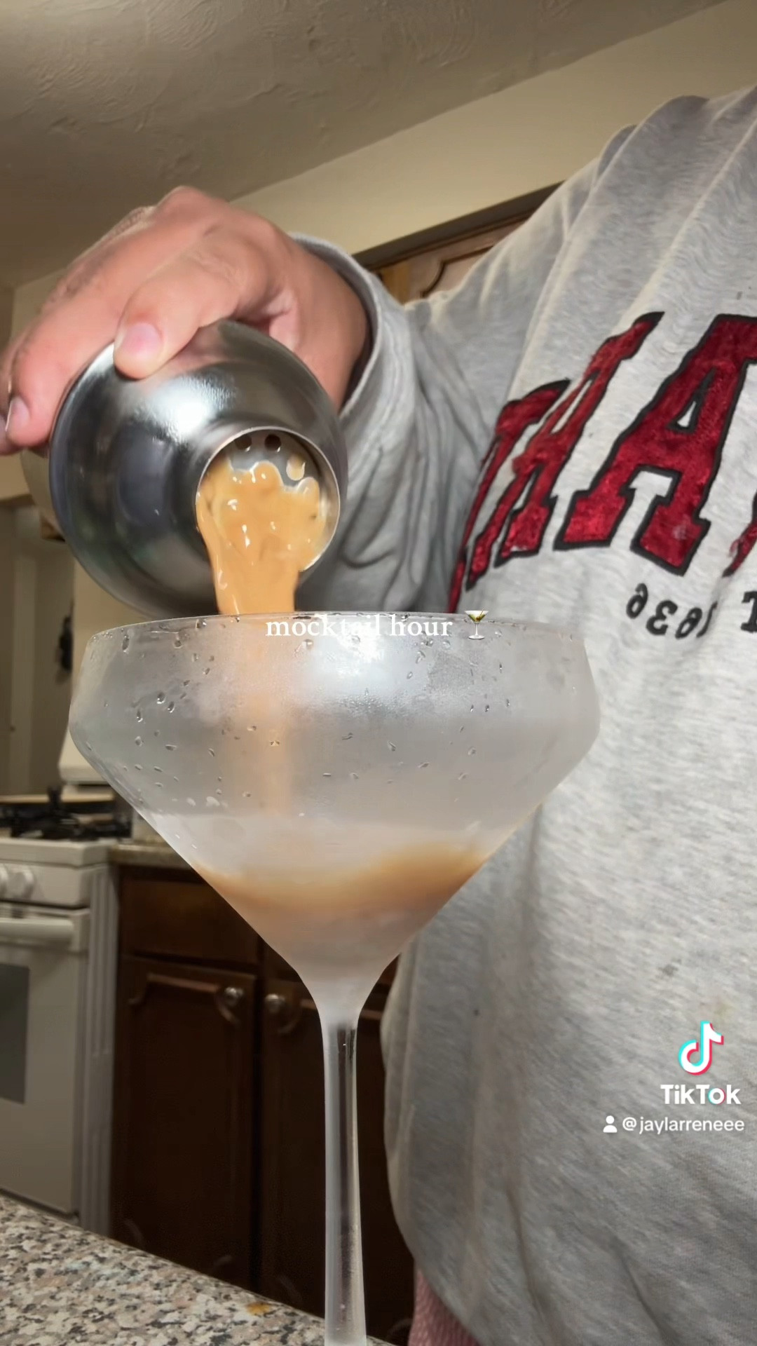 Espresso martini mocktail using the espresso martini mix from Sur La Table 

#LTKFindsUnder50 #LTKVideo #LTKHome