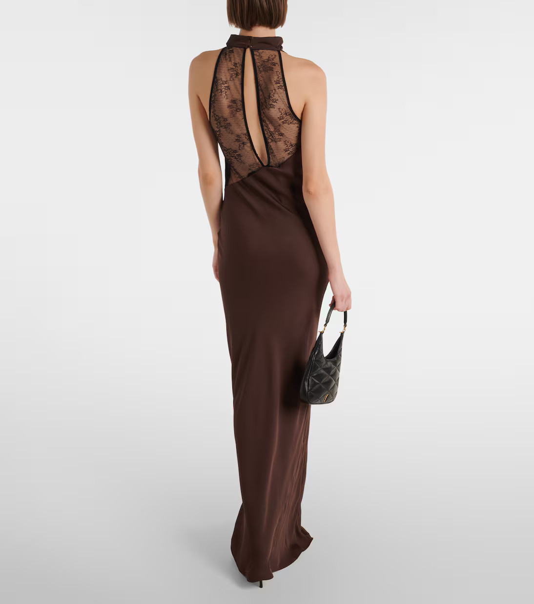 Lace-trimmed cutout gown | Mytheresa (US/CA)