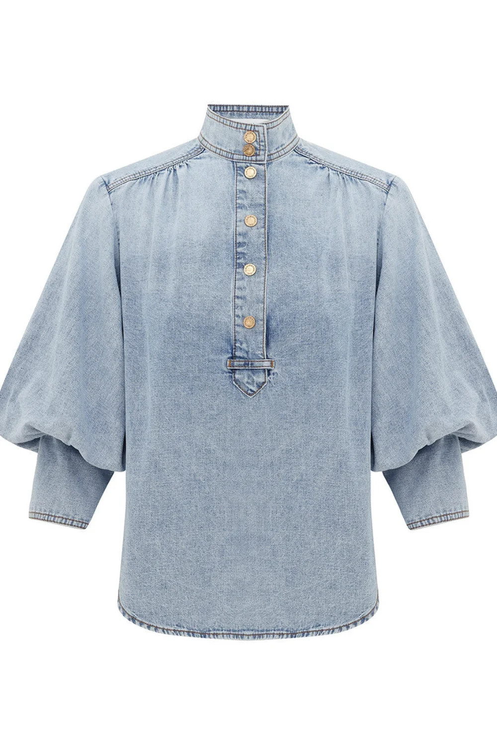Denim Blouse | Curio