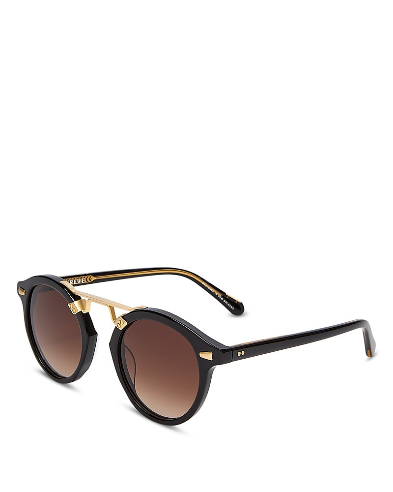 Krewe Stl Ii Round Sunglasses, 48mm | Bloomingdale's (US)