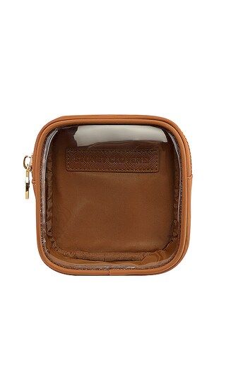 Clear Mini Pouch in Camel | Revolve Clothing (Global)