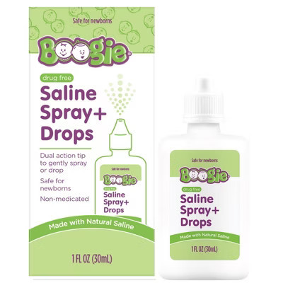Boogie Kids' Nasal Spray + Drops - Saline - 1oz | Target