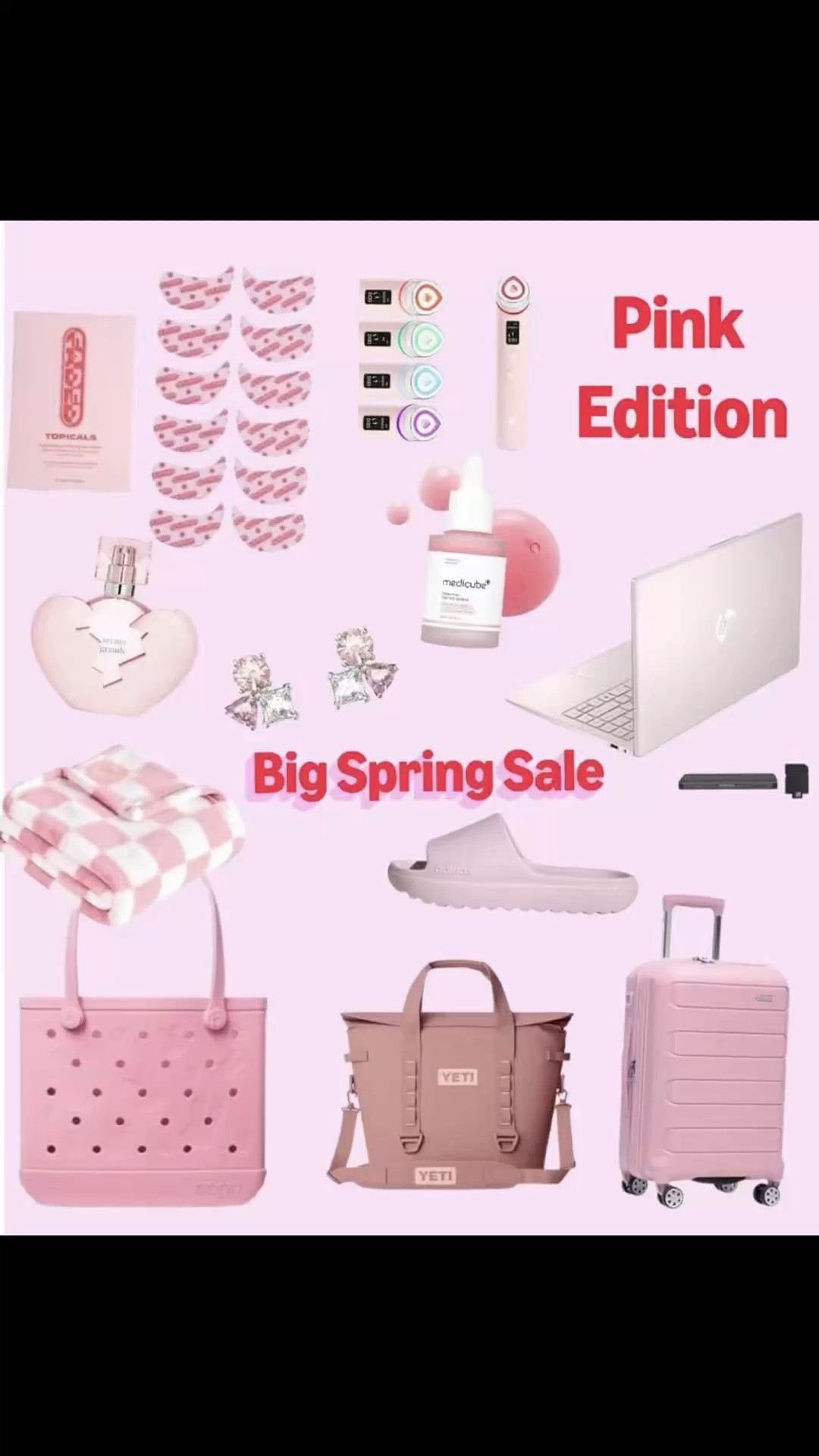 The Amazon Big Spring Sale: PINK EDITION 💕
Things you need… but why not make them pink? From beauty to tech to travel, the girls who get it, GET IT. Linked for easy shopping. Spring refresh but make it blush‑coded.


#ExclusivelyKiba #AmazonBigSpringSale
#PinkEdition #AmazonFinds #selfcare


#LTKmomlife #LTKselfcare #LTKSaleAlert