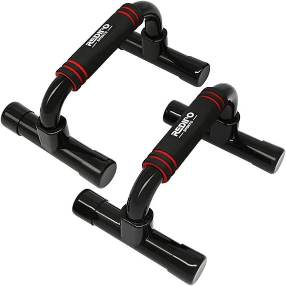 Push Up Bars Strength Training - Workout Stands With Ergonomic Push-up Bracket Board with Anti-Sl... | Amazon (US)