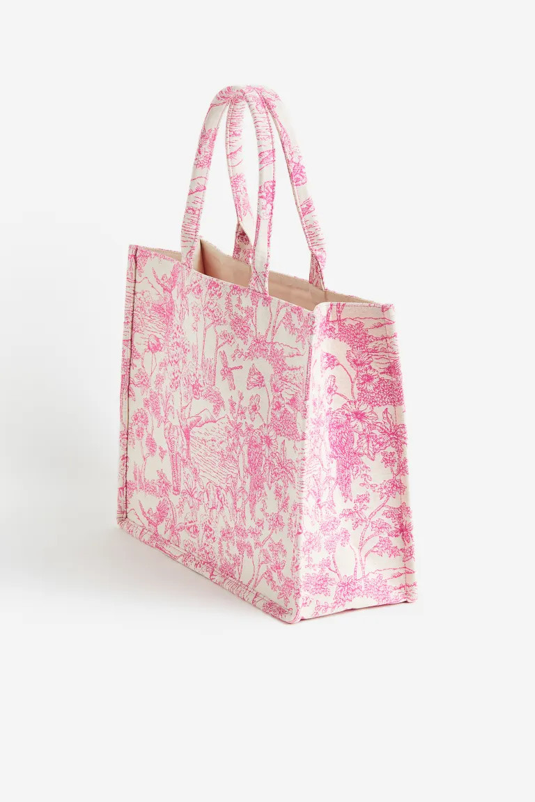Jacquard-weave Handbag | H&M (US + CA)