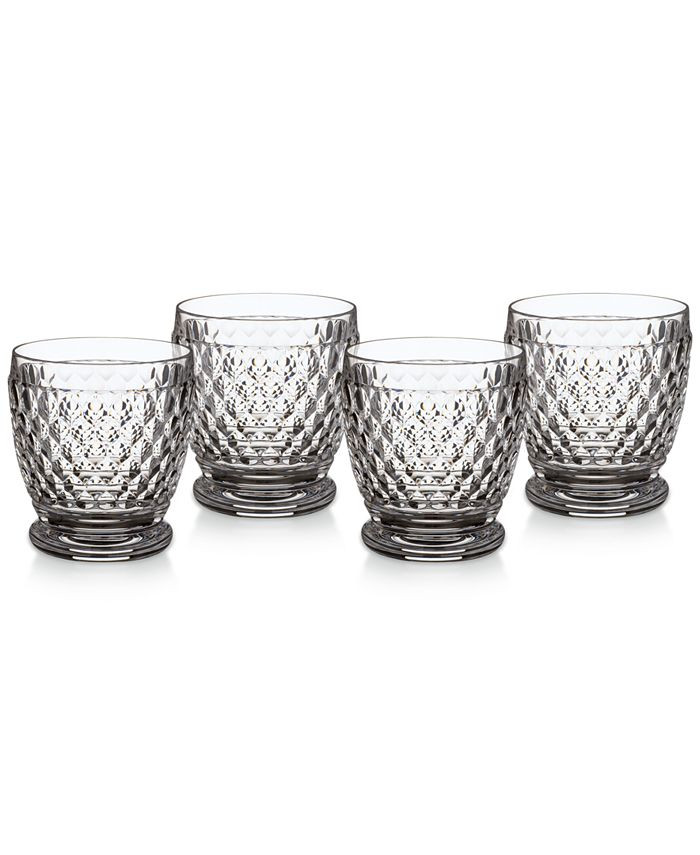 Villeroy & Boch Boston Double Old-Fashioned Set of 4 & Reviews - Glassware & Drinkware - Dining -... | Macys (US)
