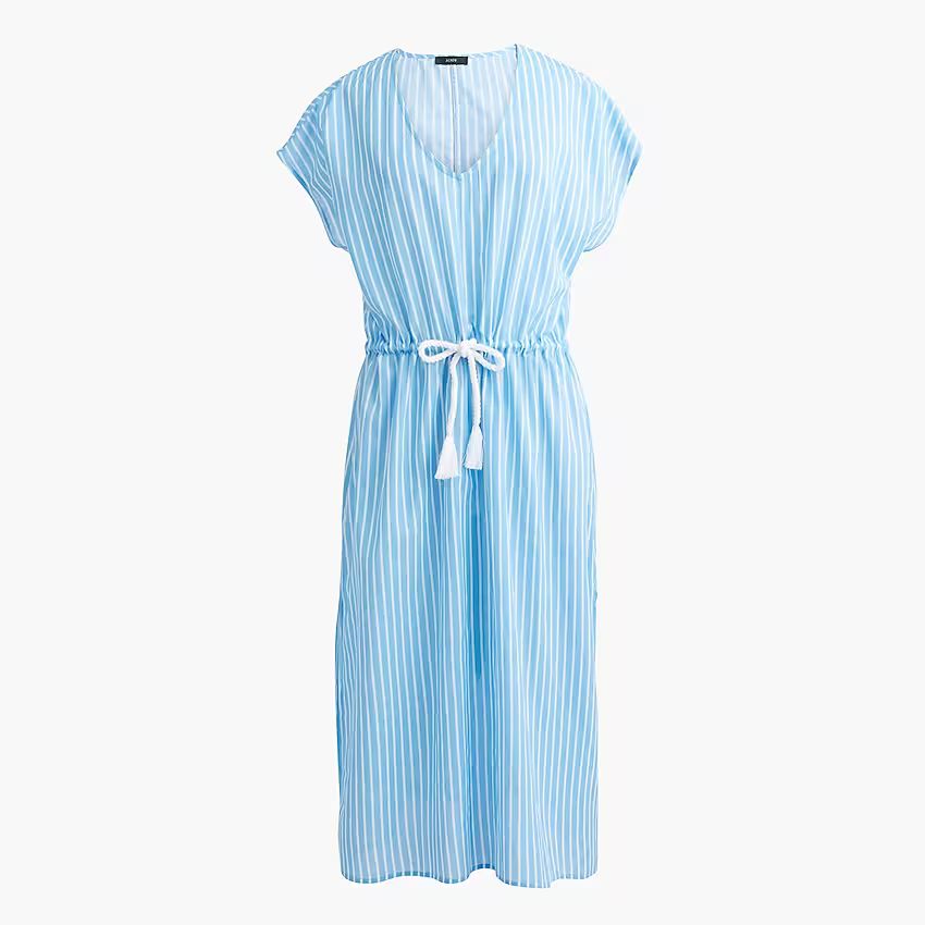 Cover-up dress with rope tie | J.Crew Factory