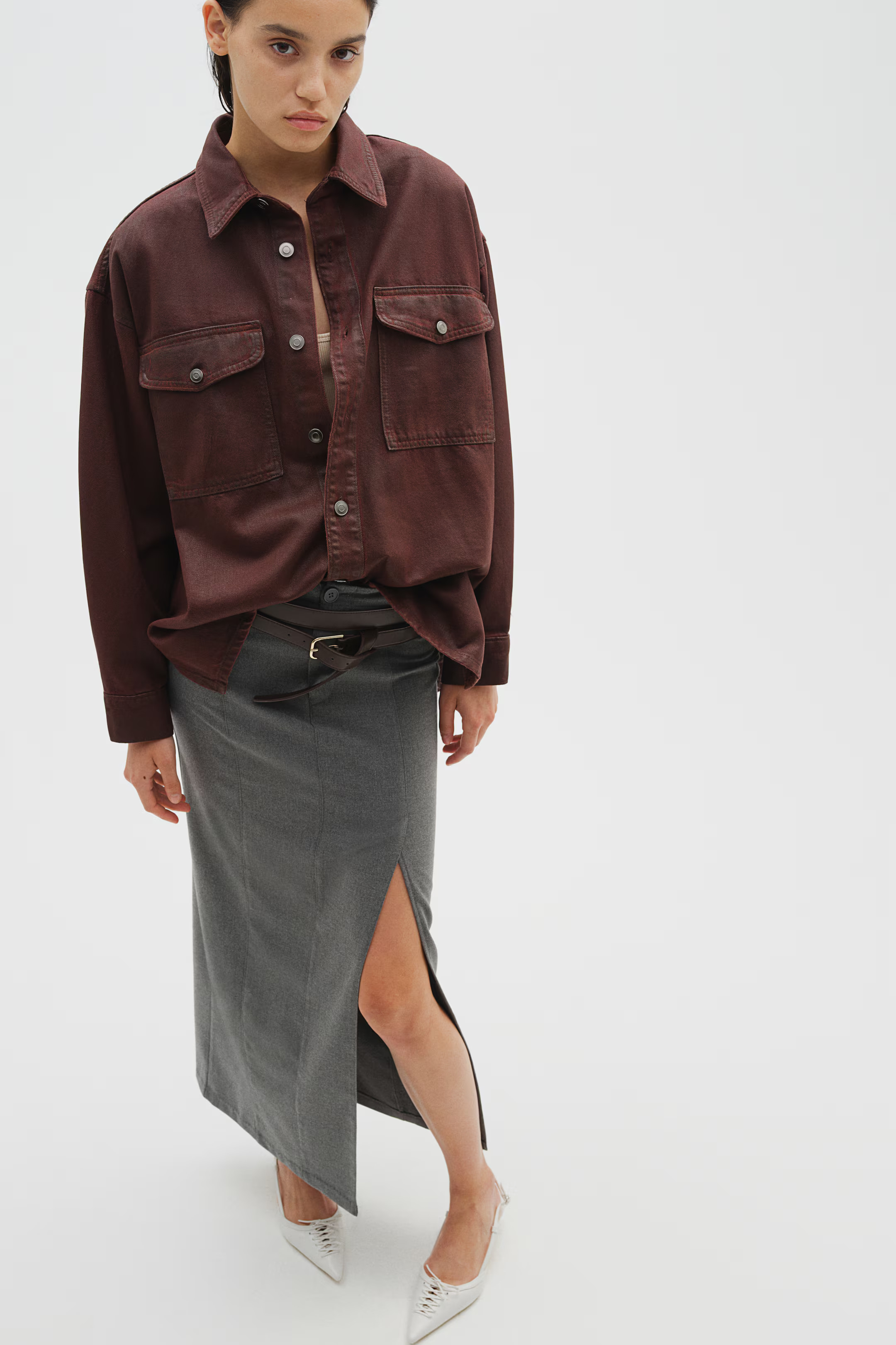 Tailored pencil skirt | H&M (UK, MY, IN, SG, PH, TW, HK)