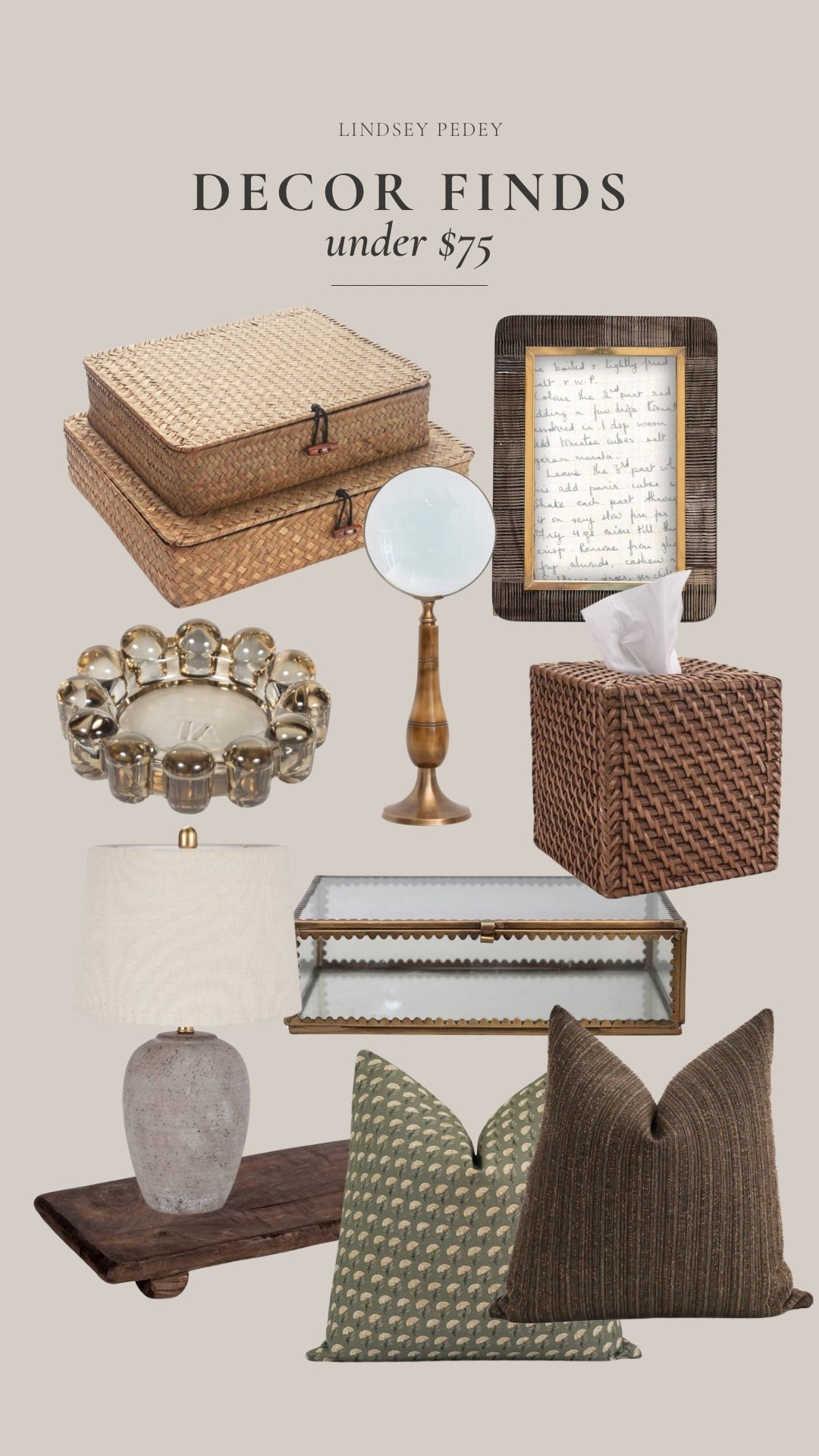 Decor under $75!


Home decor, Amazon home, lamp, shelf decor, pillows, living room

#LTKSeasonal #LTKHome