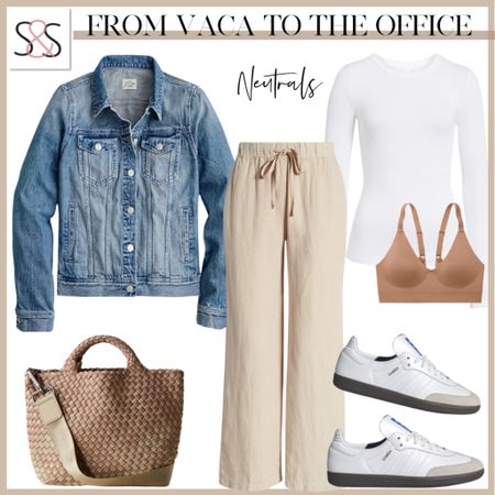 Linen pants and other basics you can wear on a warm weather vacation or to the office. Versatility is key  

#LTKworkwear #LTKtravel #LTKSeasonal