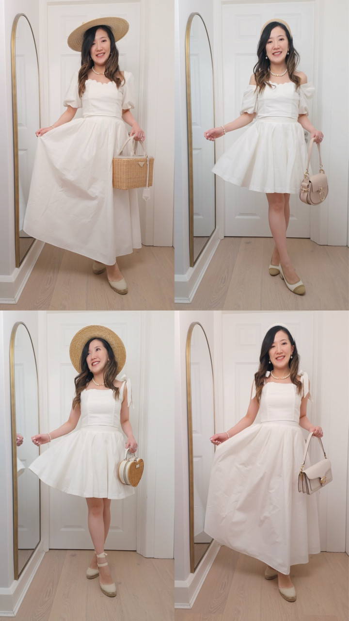 Petite girl styling made easy with the Flossy Ensemble collection🤍✨

Mixing and matching the Giselle and Gigi top and skirt for endless summer looks. 



Sizing and fitting details:

I used to be a size XXS in Flossy, but after my postpartum body changes, size XS fits me more comfortably now 🤍

When I first saw this collection, I was a little worried that the tops would feel too cropped and show my belly (something I don’t feel too comfortable with after baby and, honestly, not feeling “too young” anymore 😅). But as a petite at 154cm, I was so happy to find that:

✨ The skirts sit high-waisted on me, so no belly skin shows.
✨ Gigi Mini Skirt isn’t too long (since I wear it high-waisted).
✨ Giselle Midi Skirt looks more like a maxi skirt on my petite frame.

Fit notes on the tops:
👚 Giselle Top (XS) fits nicely, though the shoulders can slip — but I actually love styling it off-shoulder for a different vibe 🤍
👚 Gigi Top also hides my belly, which makes me feel more confident. The straps are a bit long and sometimes fall, so I may need to adjust.

Overall, I love how versatile and petite-friendly the Flossy Ensemble Collection is — perfect for mixing, matching, and styling different moods 

Don’t miss out, the sale ends 1st September!

Which look is your fave? 🤍🤍🤍🤍

Outfit details🎀
All tops and skirts from @flossybyfreddy 

1. Giselle top + Giselle midi skirt
2. Giselle top + Gigi mini skirt
3. Gigi top +  Giselle midi skirt
4. Gigi top + Gigi mini skirt

All items linked on my @shop.ltk (link in bio & story)

All pieces are 20% off and use code LTK10 for extra 10% off!

Save this post & follow @petitealpaca for more feminine fashion content.

#flossybyfreddy #modernprincess #femininestyle #princesscore  #princessaesthetic #classystyle 
#londonfashionblogger  #dreamyaesthetic #classyfashion #classygirl #girlyaesthetic #citychic #summerstyle 

🗝️ Feminine elegant classy style, modern princess, London fashion blogger, Flossy by Freddy, modern city style

#LTKsummer 

#LTKuk #LTKstyletip