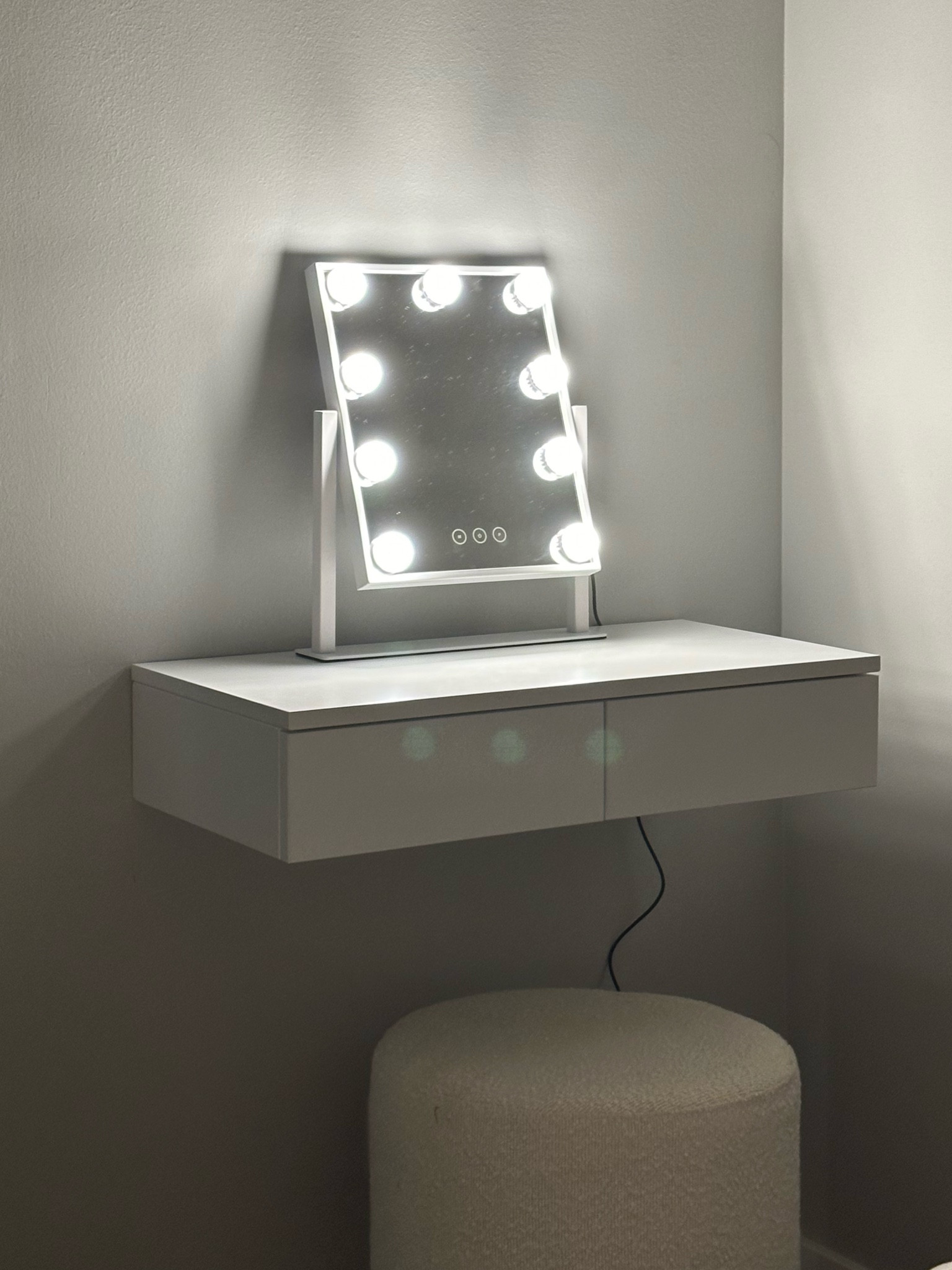 DIY home vanity for small spaces!

#LTKhome